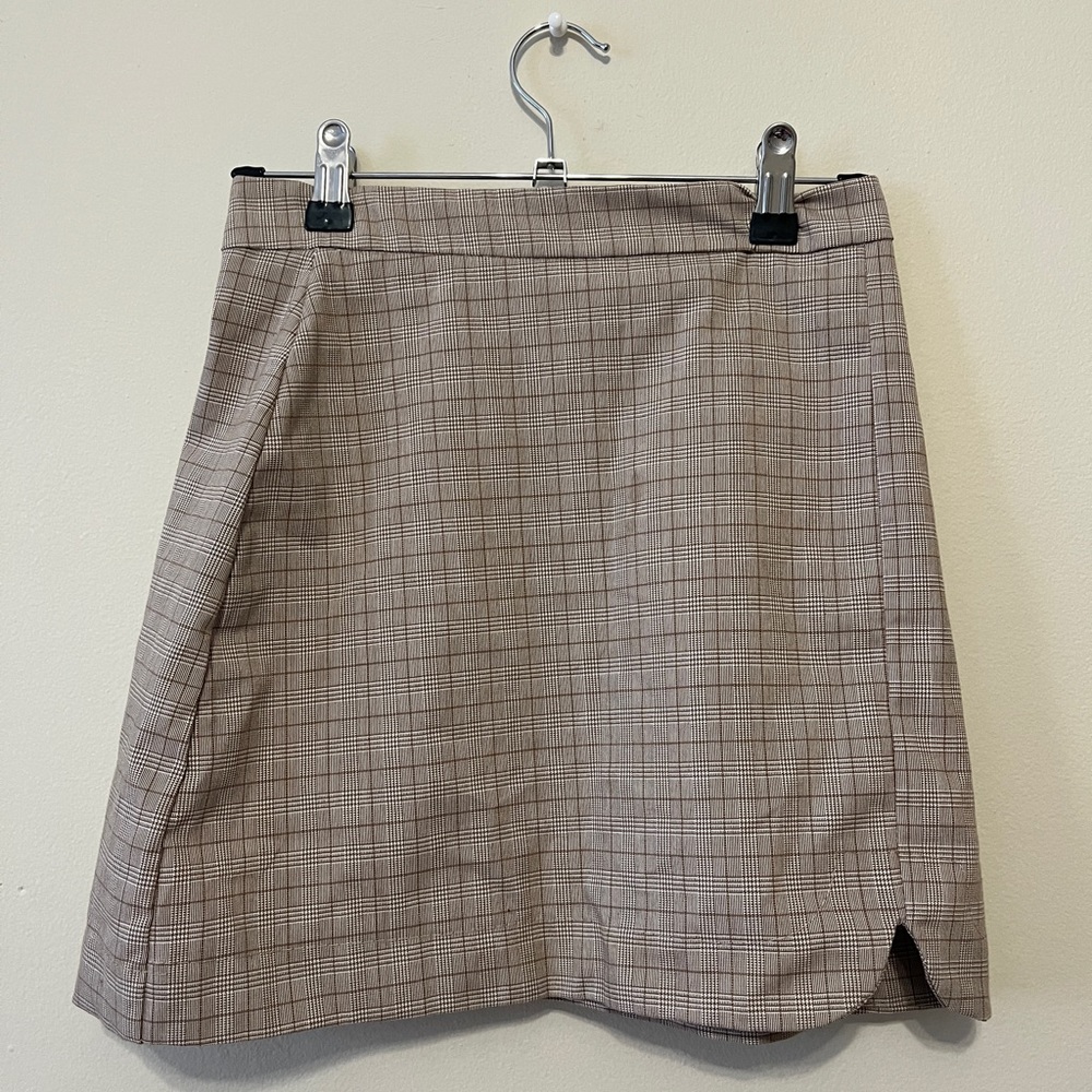 Checkered skirt from yesstyle